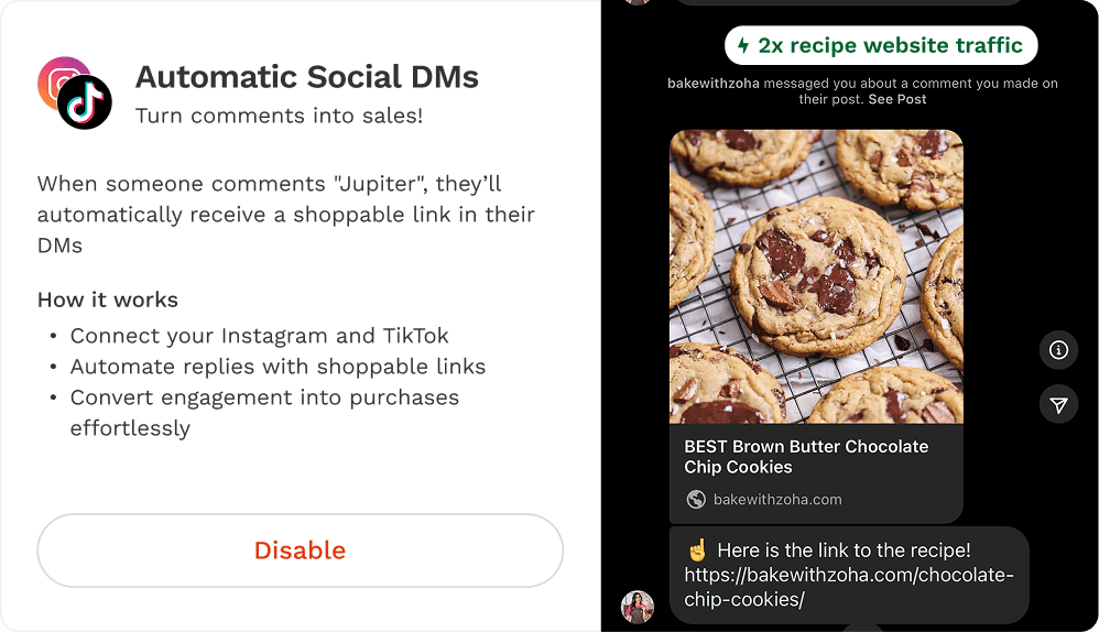 Automatic Social DMs